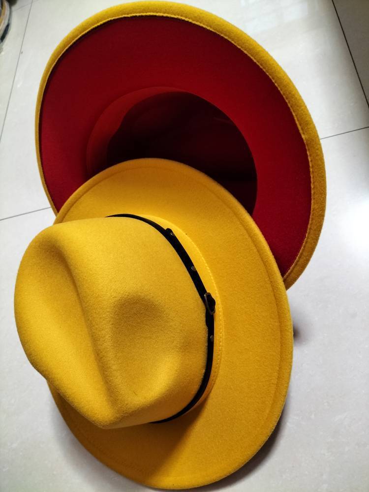 Flat Brim Fedora