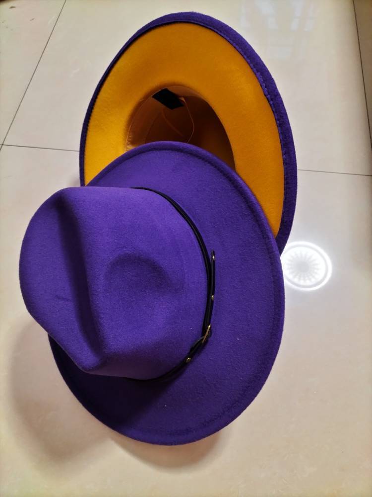 Flat Brim Fedora