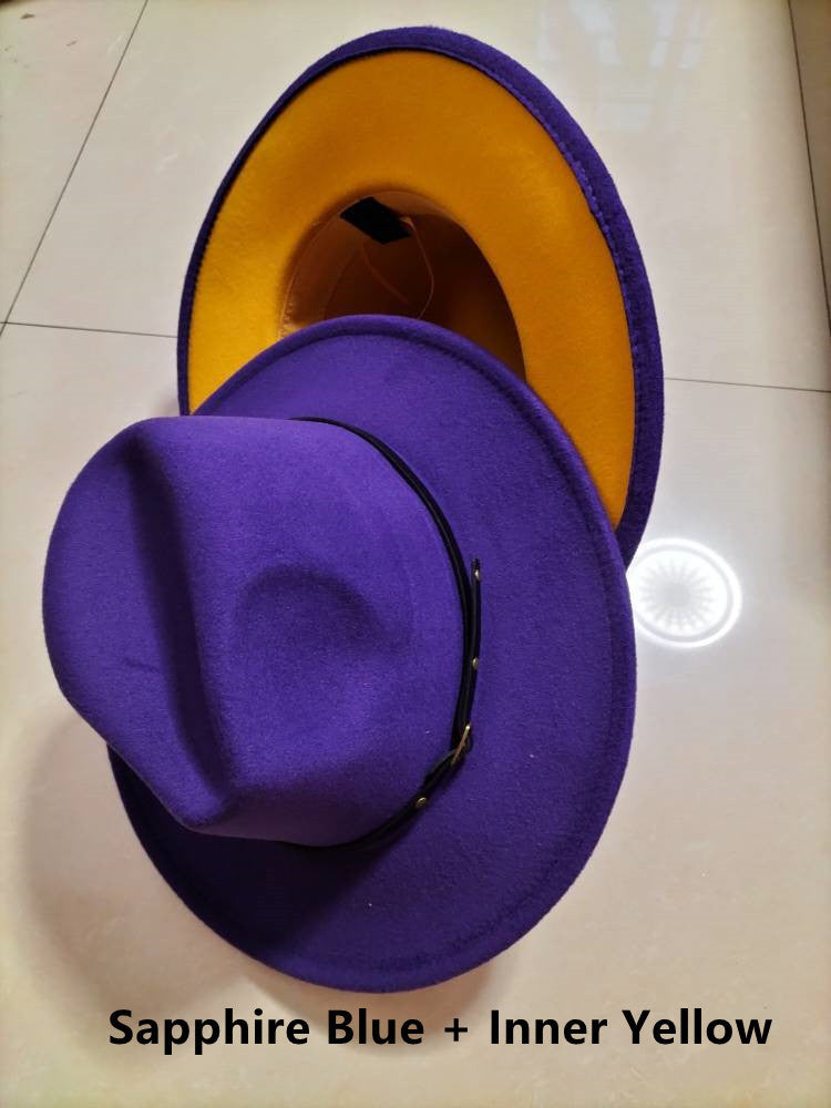 Flat Brim Fedora