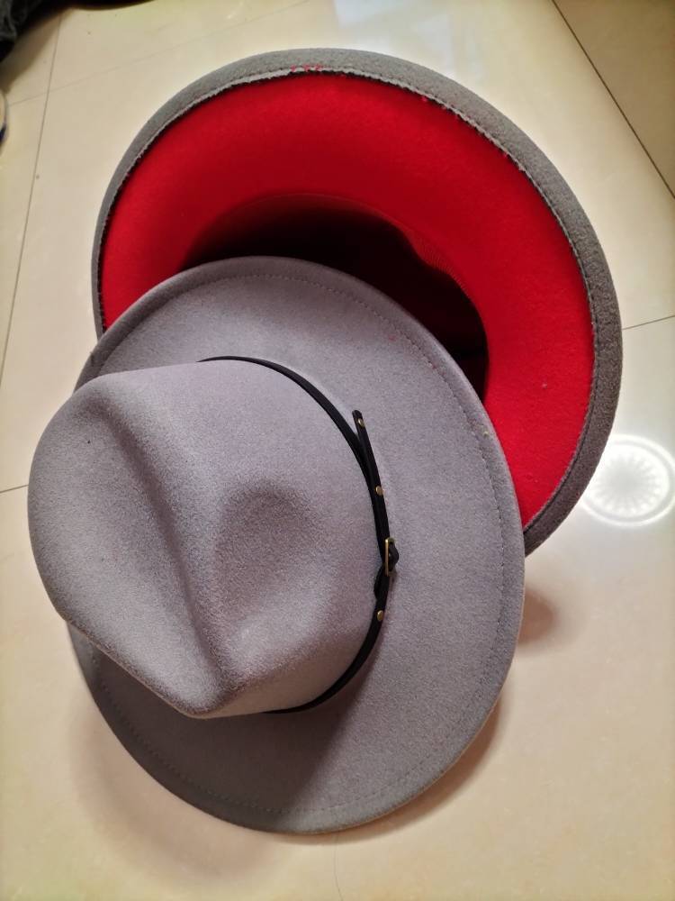 Flat Brim Fedora