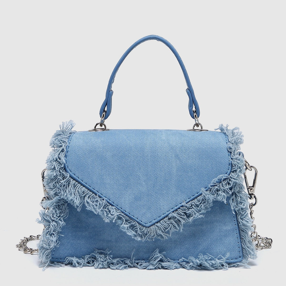 Retro Tassel Bag Denim