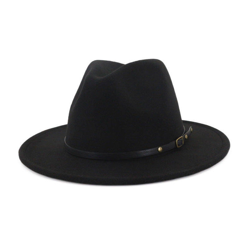 Flat Brim Fedora