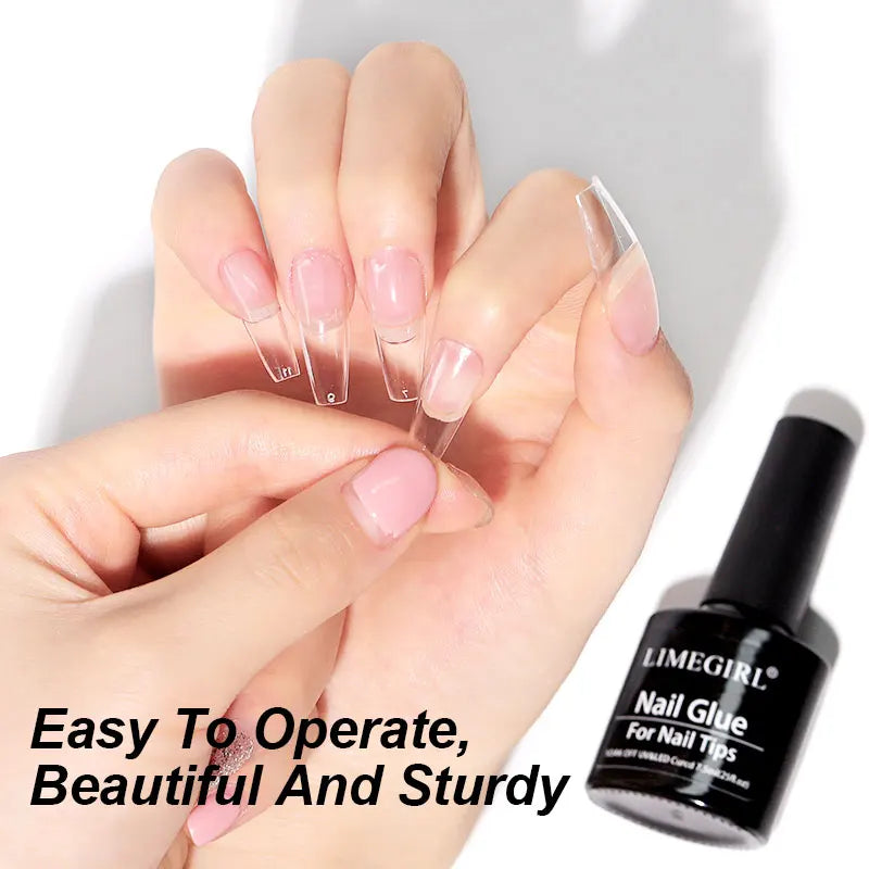 Limegirl Nail Tips Glue Gel 7.5ml UV Glue