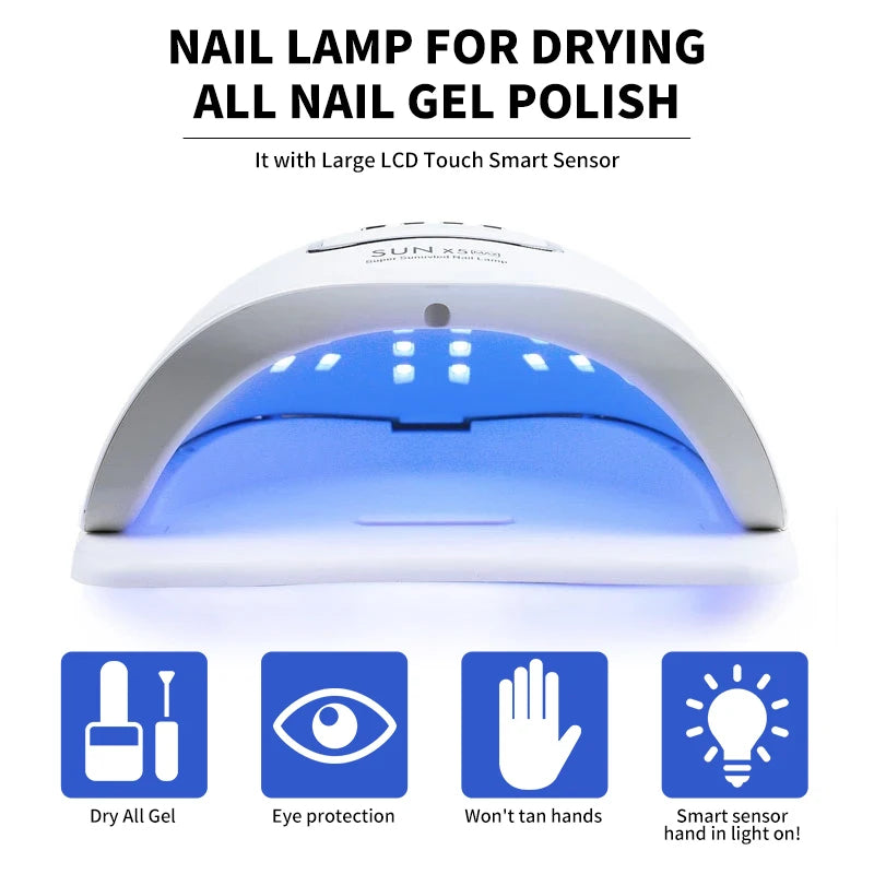 SUN X5 MAX Nail Drying Light Whith Lntelligent Sensor LED Nail Dryer