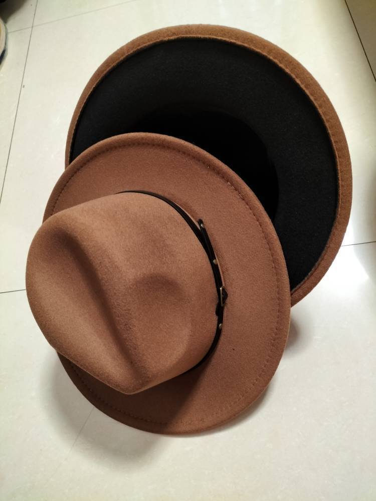 Flat Brim Fedora